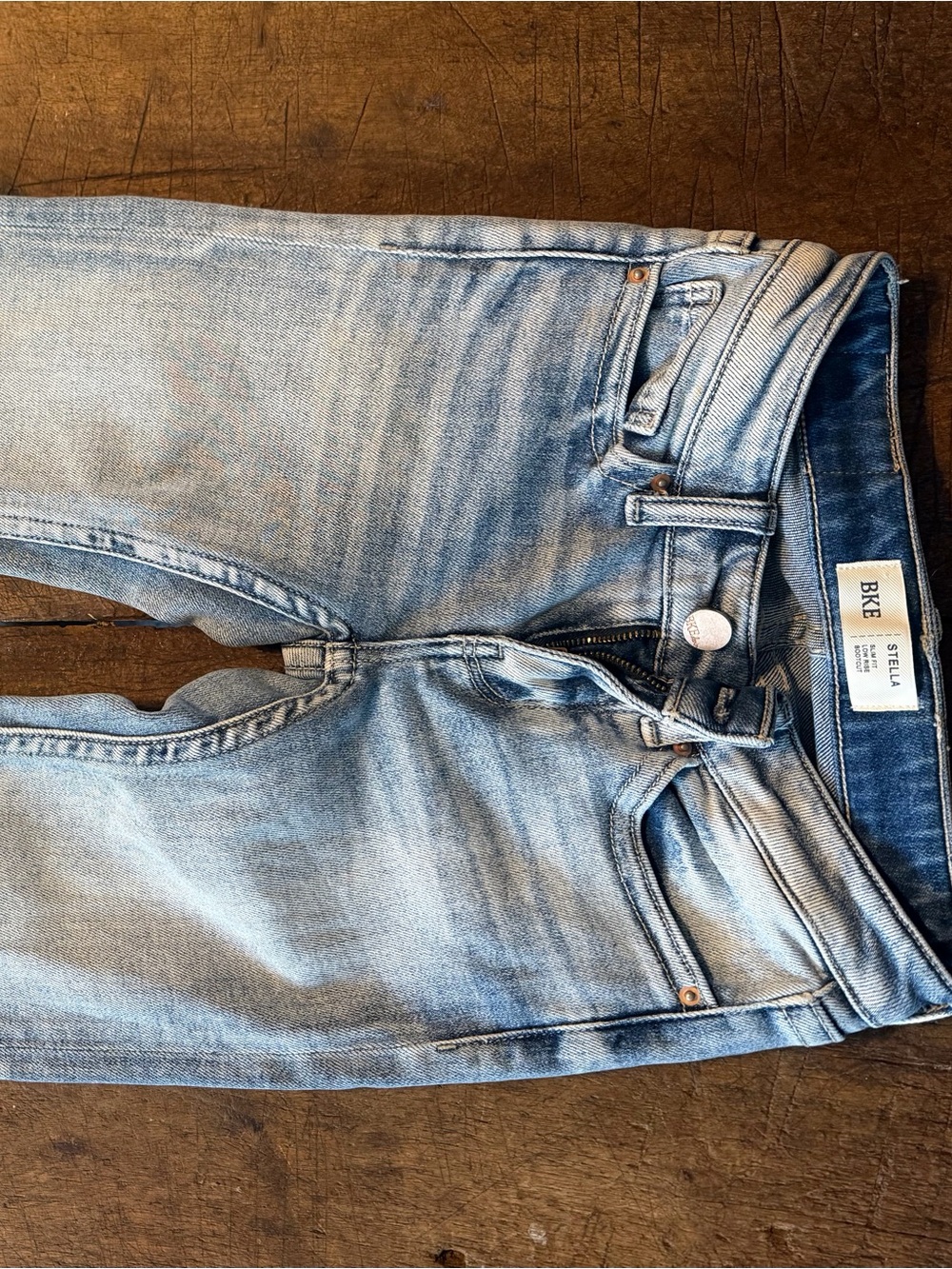 BKE Women’s Light Blue Bootcut Jeans